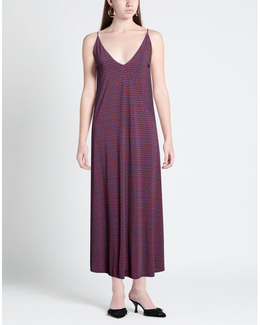 Siyu Purple Maxi Dress