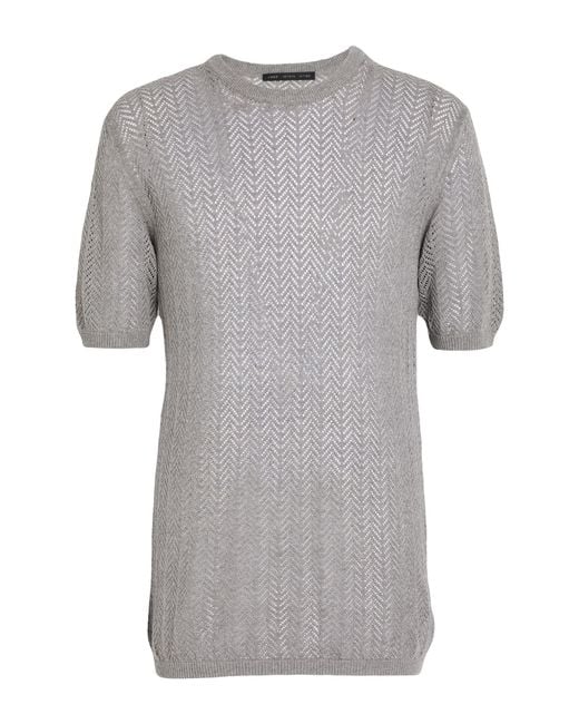 Low Brand Gray Sweater Cotton for men