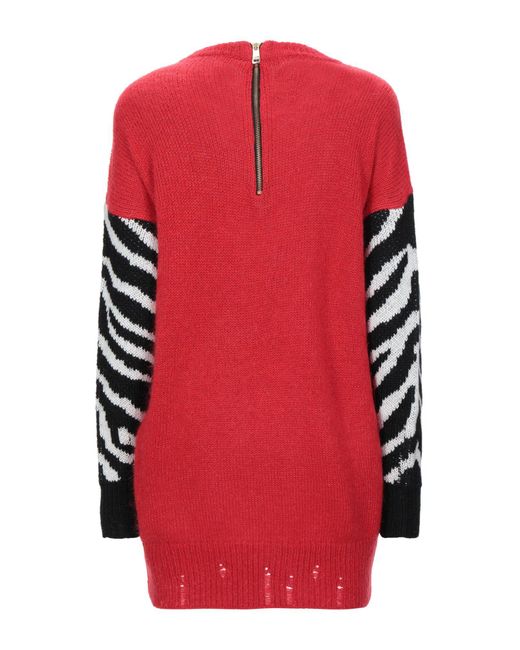 Marco Bologna Red Sweater Acrylic, Polyamide, Mohair Wool, Wool, Viscose