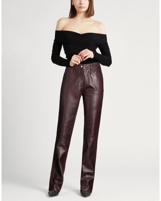 Alysi Purple Trouser