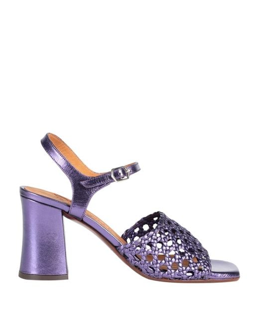Chie Mihara Purple Sandals