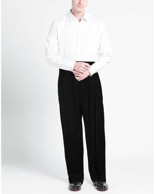 MSGM Black Trouser for men