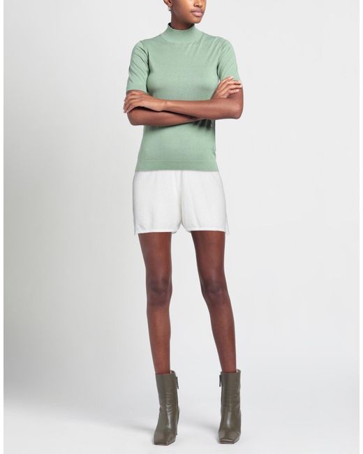 Daniele Fiesoli White Shorts & Bermuda Shorts
