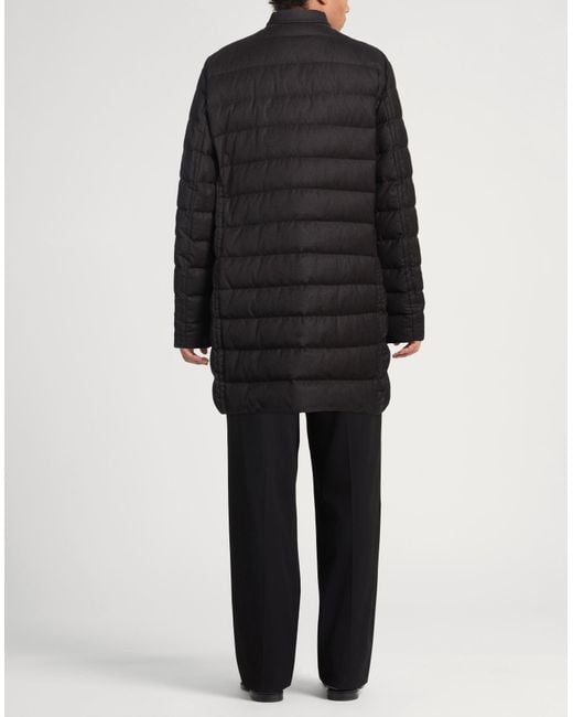 Moorer Black Puffer Virgin Wool for men