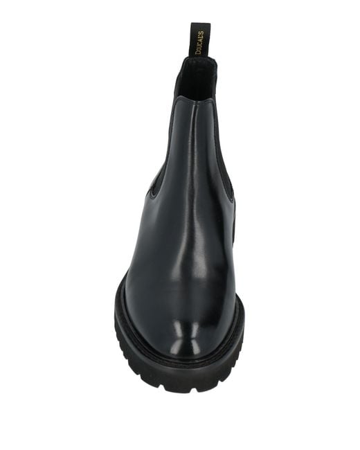 Doucal's Black Ankle Boots for men