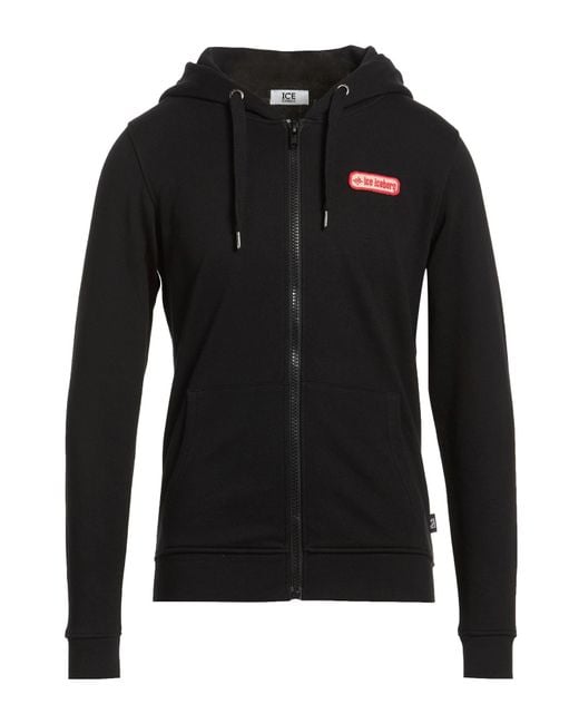 Ice Iceberg Black Sweatshirt Cotton for men