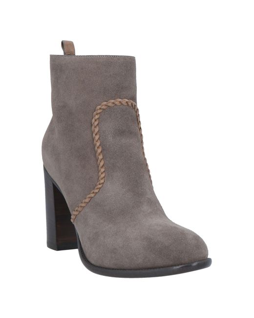 Sartore Gray Ankle Boots