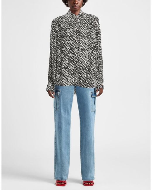 Isabel Marant Gray Top Cupro