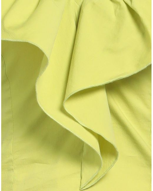 Nenette Yellow Lime Top Cotton, Polyamide, Elastane