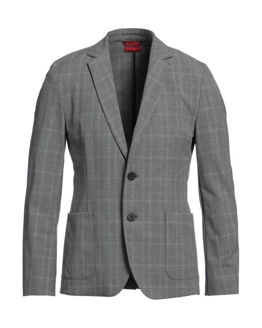 Americana HUGO de hombre de color Gray