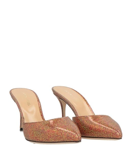 Sergio Rossi Natural Mules & Clogs