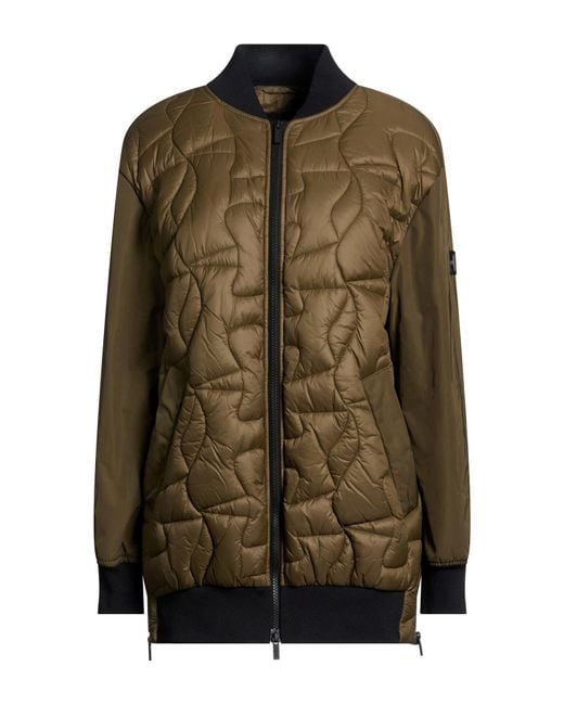 Hogan Green Military Jacket Polyamide, Polyester, Elastane
