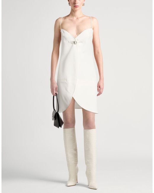 Courreges White Mini Dress