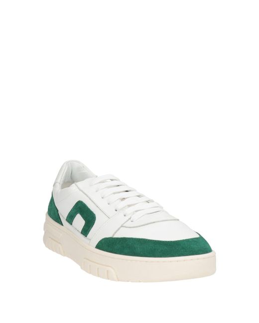 Officina 36 Green Sneakers Leather for men