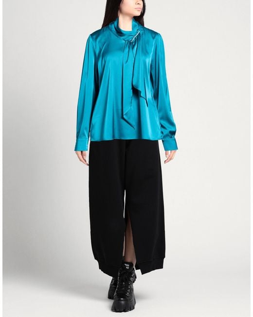 Top Camilla de color Blue