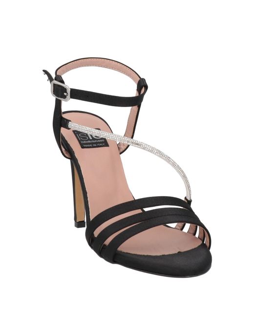 Islo Isabella Lorusso Black Sandals Textile Fibers