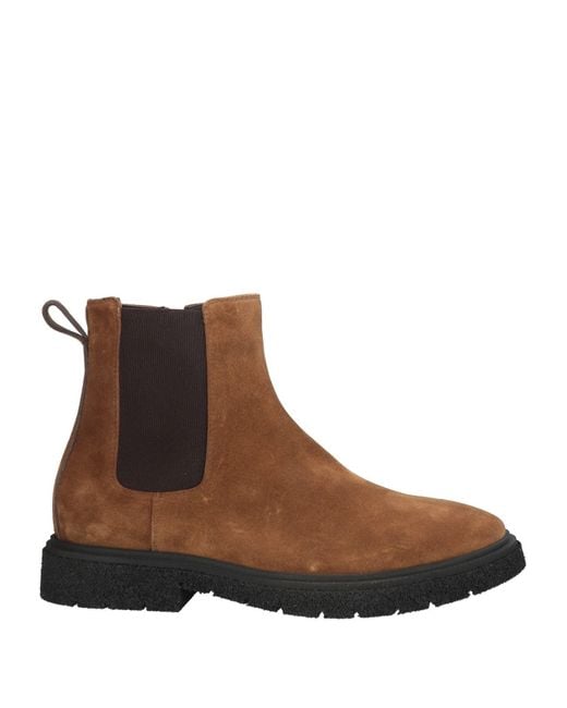 Fabi Brown Ankle Boots for men