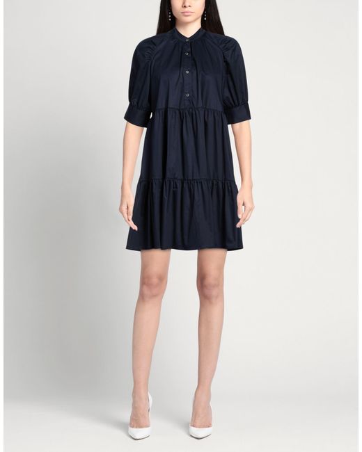 Shirtaporter Blue Mini Dresses