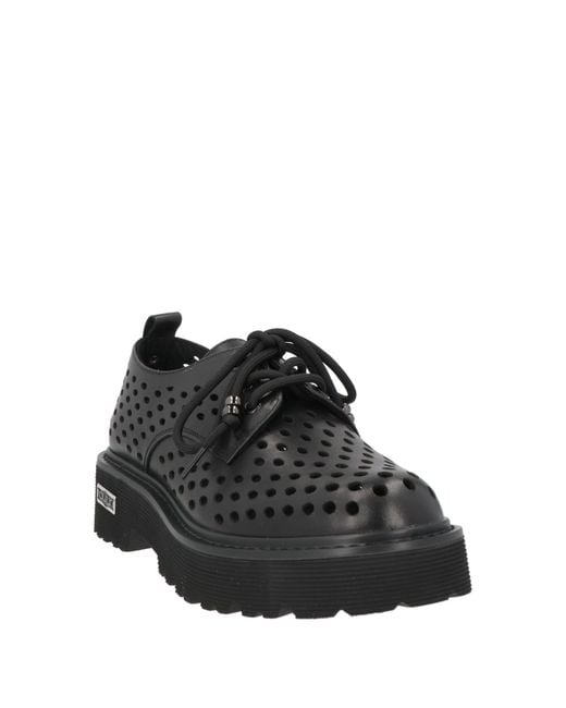 Cult Black Lace-Up Shoes