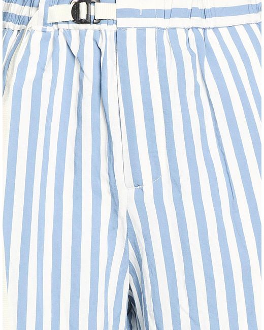 White Sand Blue Pants Viscose, Polyester