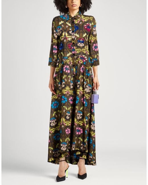 Anjuna Green Maxi Dress