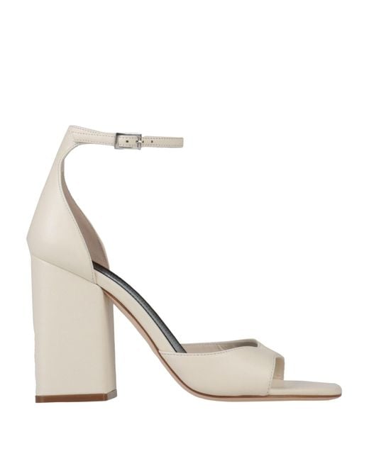 Paris Texas White Sandals