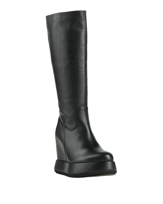 Paloma Barceló Black Stiefel