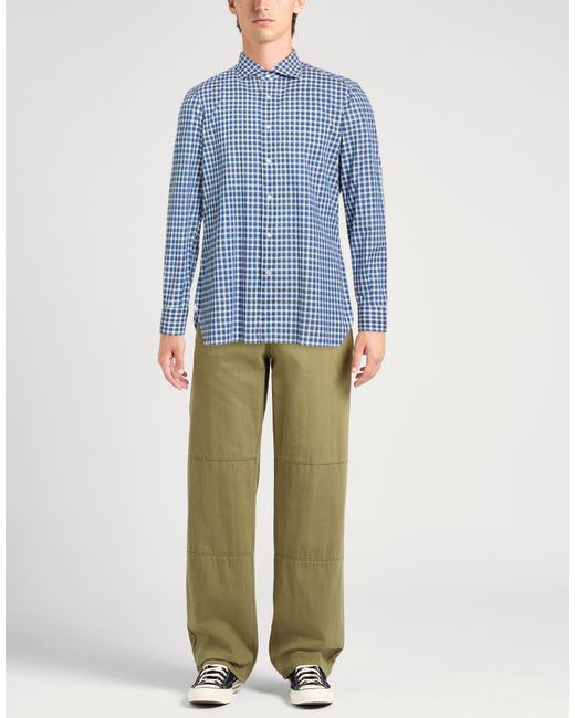 Isaia Blue Shirts for men