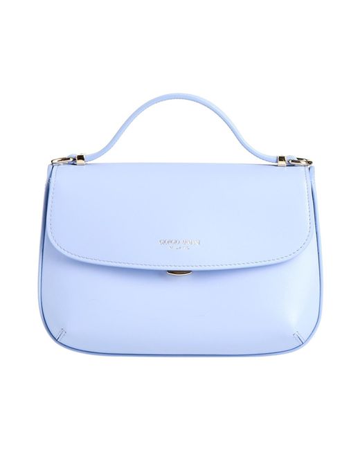 Giorgio Armani Blue Handbag Calfskin