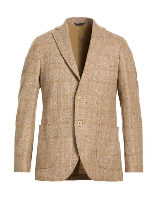 Tombolini Natural Blazer Virgin Wool for men