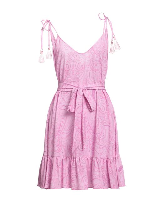 Gaelle Paris Pink Midi Dress