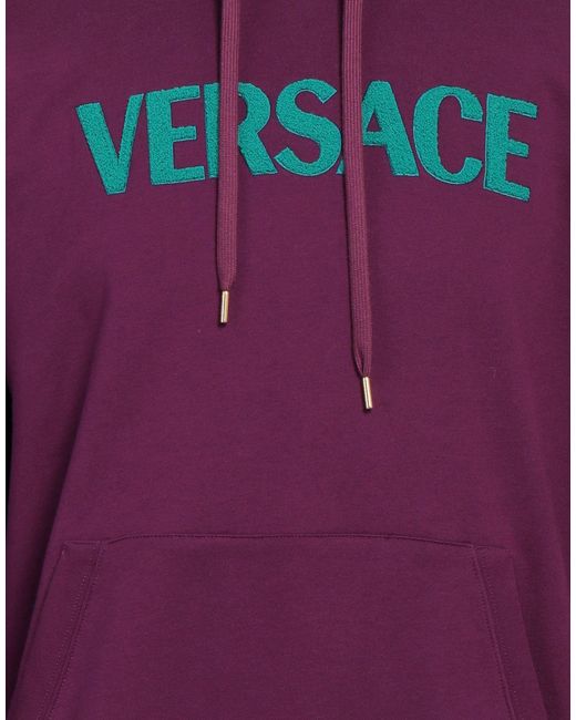 Versace Purple Sweatshirt for men