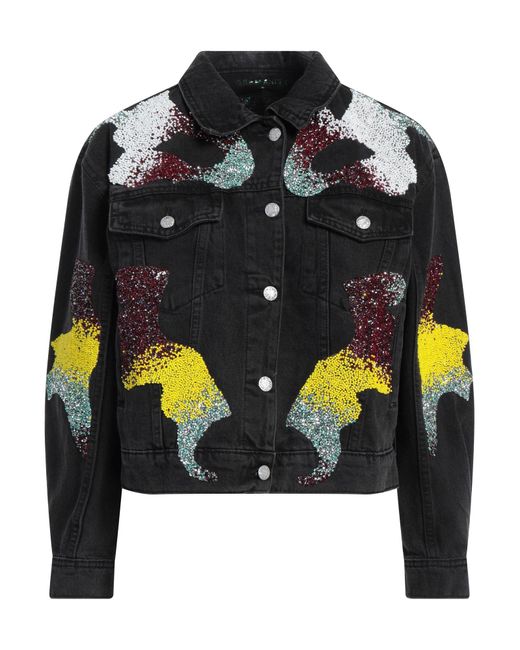 Germanier Black Denim Outerwear