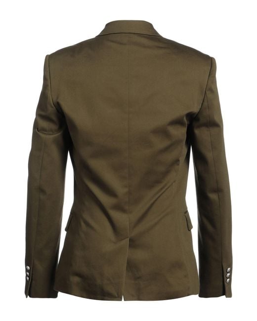 Balmain Green Blazer for men