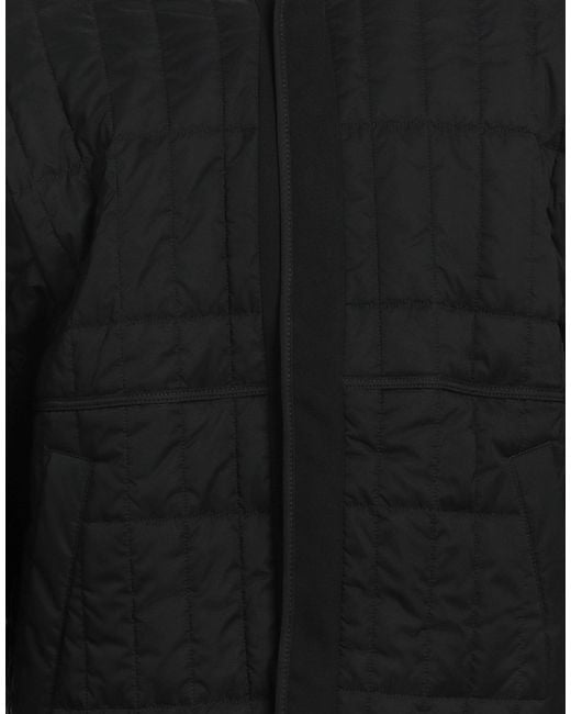 Dunhill Black Quilted Snap-Front Jacket for men