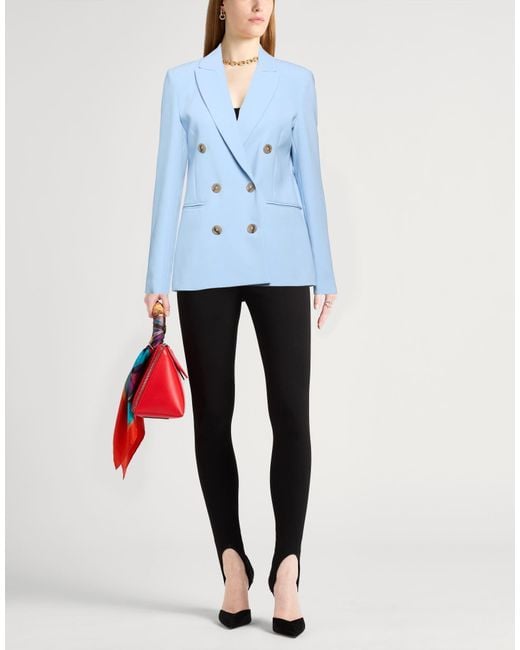 Ottod'Ame Blue Sky Blazer Polyester, Viscose, Elastane