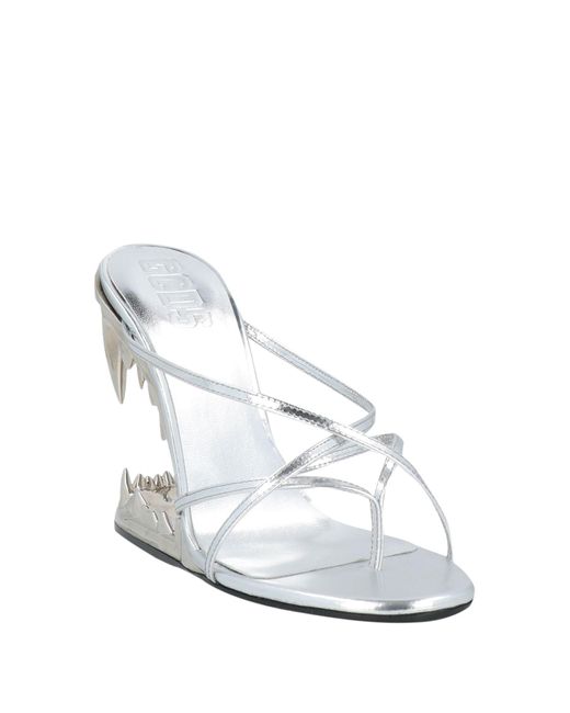 Gcds White Thong Sandal