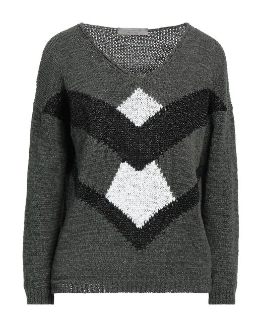 D.exterior Black Sweater