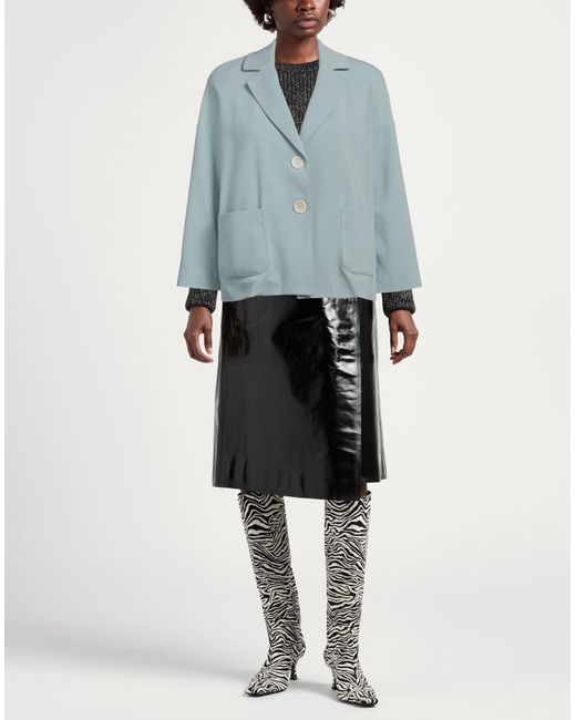 Circolo 1901 Blue Blazer Cotton, Lycra