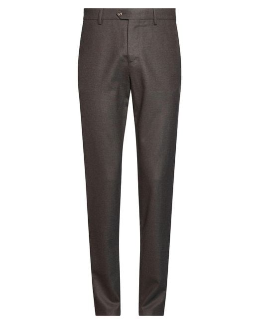 Marco Pescarolo Gray Trouser for men