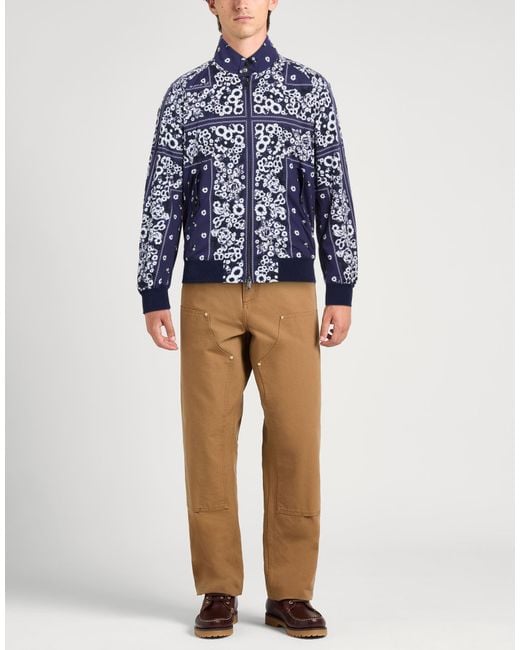 Baracuta Blue Noma T.D. Jacket Cotton, Elastane for men