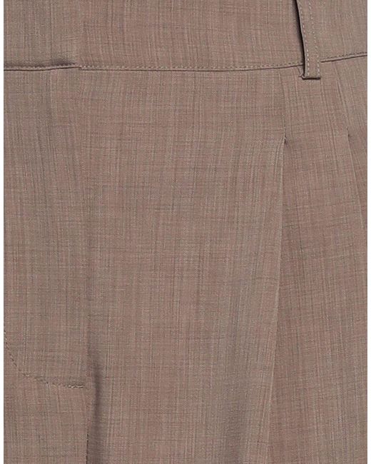 Herskind Gray Pants Recycled Polyester, Elastane, Cotton