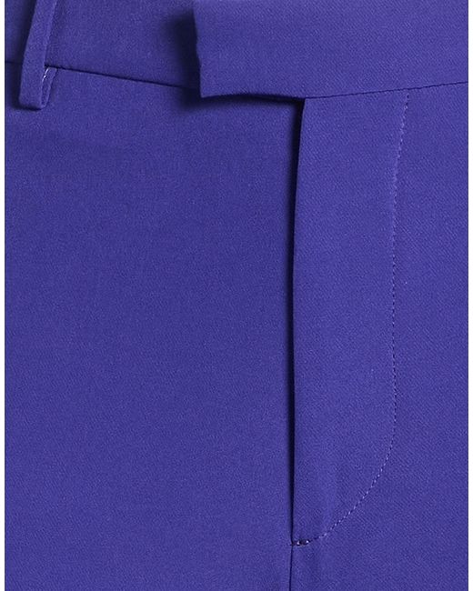 Berwich Blue Pants Polyester, Elastane