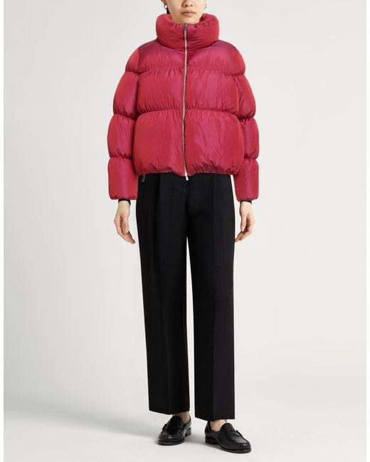 Herno Red Puffer Polyester