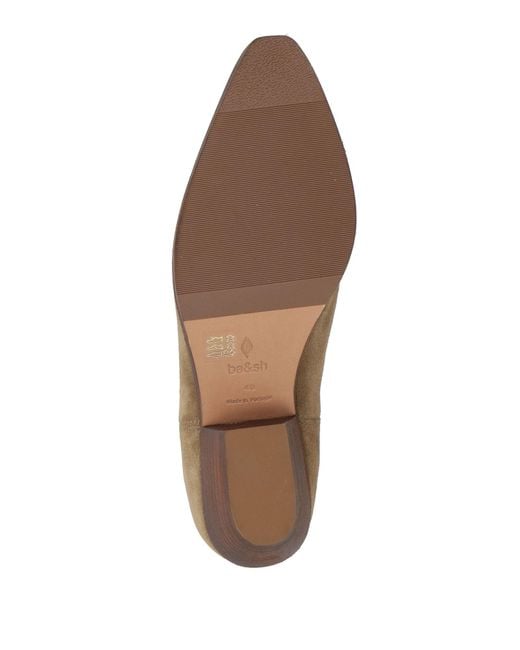 Ba&sh Brown Ankle Boots Leather