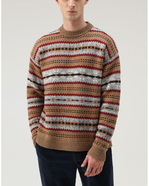 Woolrich Pullover in Brown für Herren