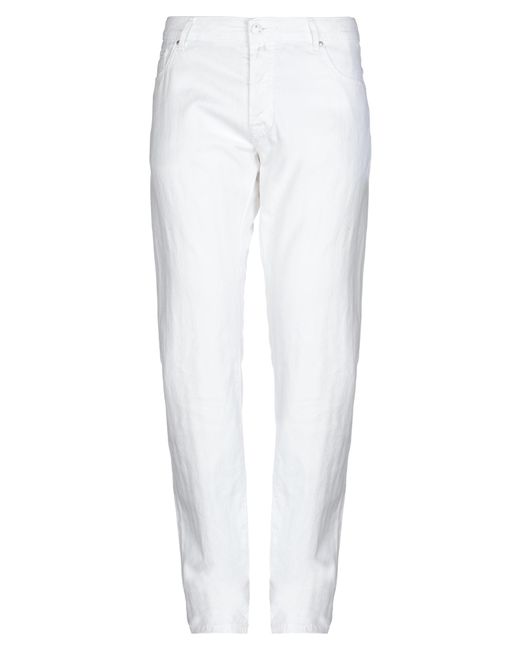 Pantalone di Jacob Cohen in White da Uomo