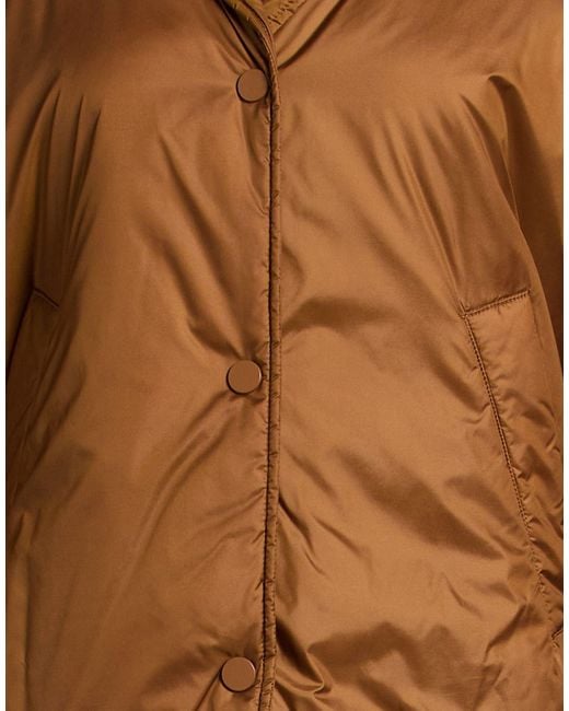 Max Mara Brown Puffer Polyamide