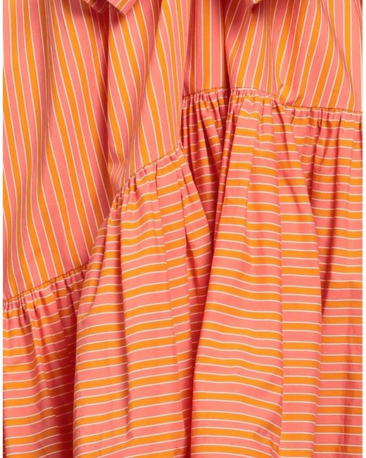 Silvia Tcherassi Orange Mini Dress