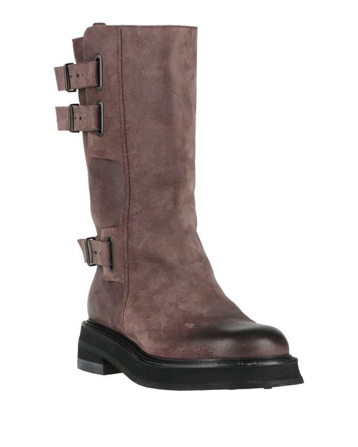 Sartore Brown Ankle Boots Leather